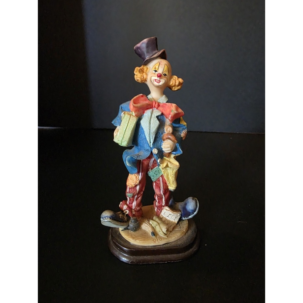 K's Collection Limited Edition "Clowning Around" clown figurine 6 Inch Tall